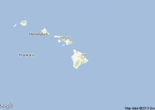 Hawaii Freight Shipping map