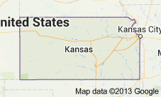 Kansas Freight Shipping Map