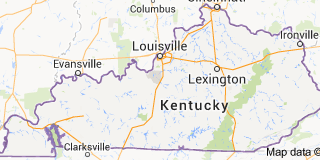 Kentucky Freight Shipping Map