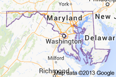 Maryland Freight Shipping Map