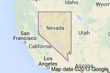 Nevada Freight Shipping Map
