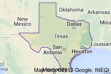 Texas Freight Shipping Map