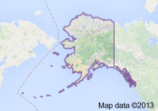 Alaska Freight Shipping Map